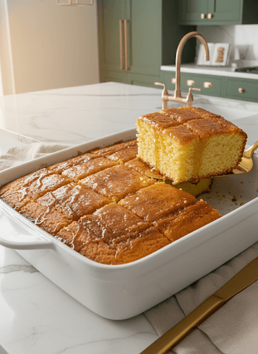 Moist Jiffy Cornbread with Cinnamon Honey Butter