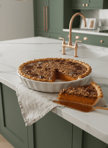 Sweet Potato Pecan Pie