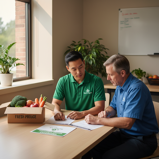 Community pantry partnership with Seed & Spoon NJ